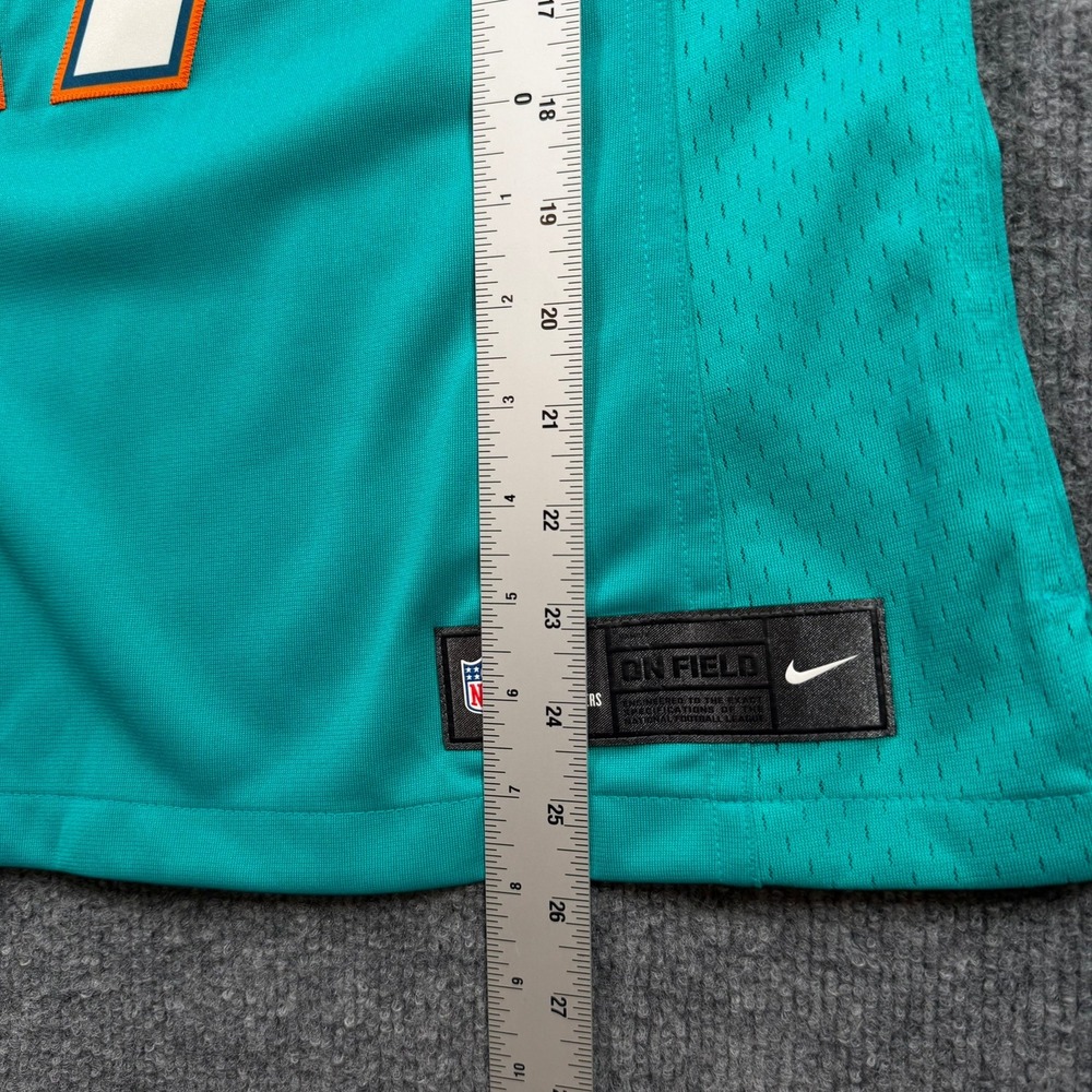 Nike Miami Dolphins Jersey Womens Medium Aqua Ryan Tannehill 17 NFL On Field - Picture 11 of 12